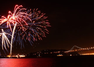 Waterfront Fireworks Displays